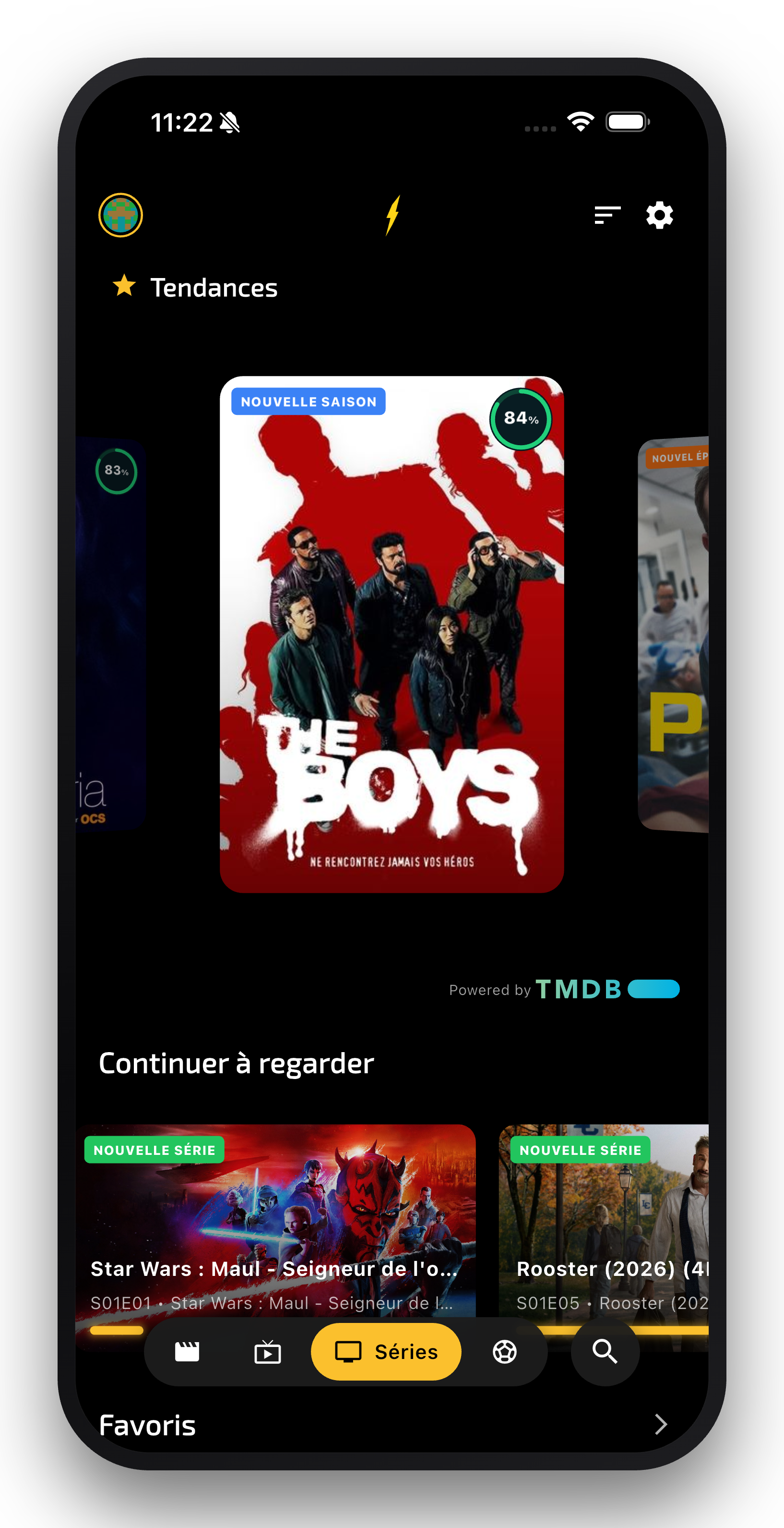 Series trending